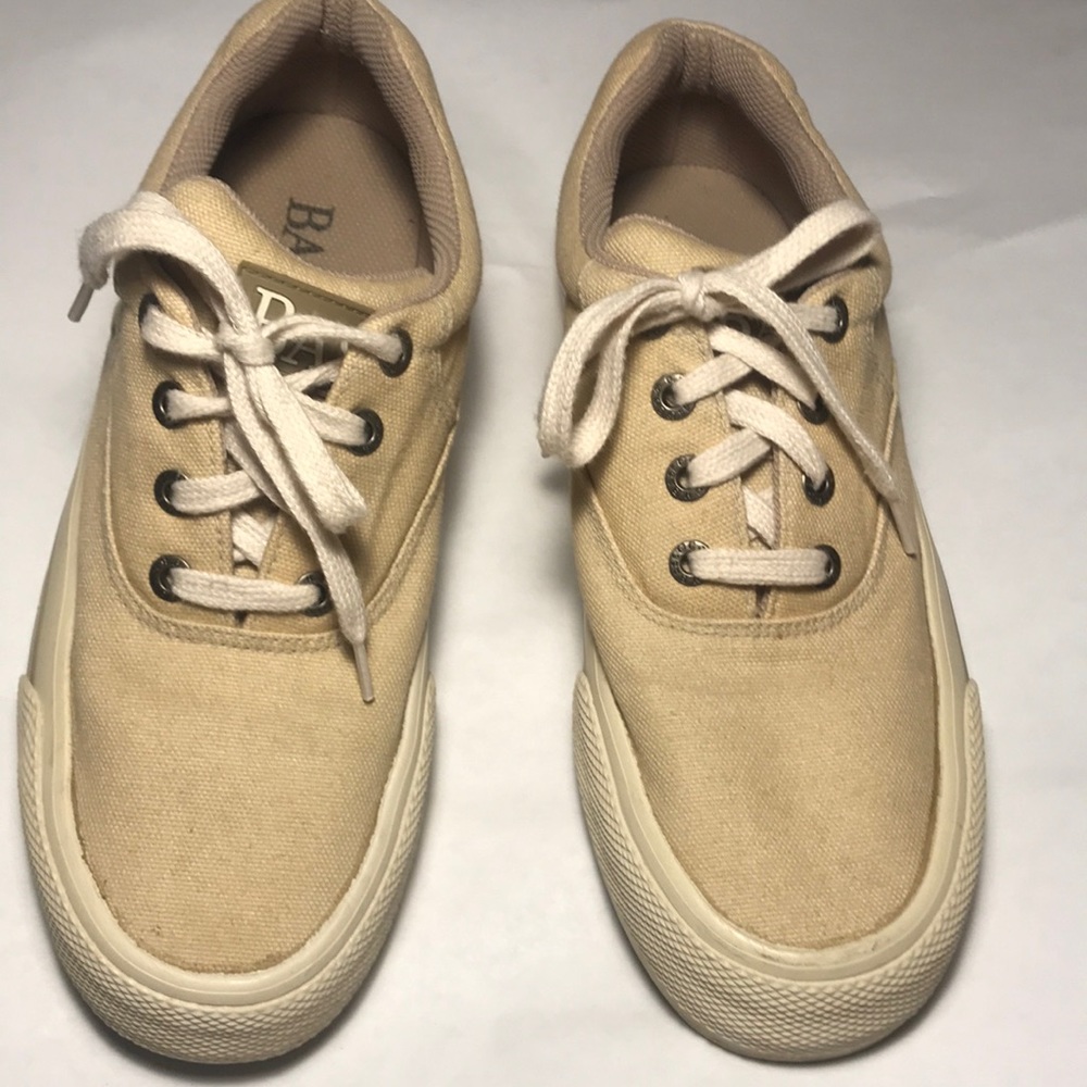 Bass Mens Sz 9.5 Canvas Vintage Sneakers(F)